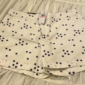 Tommy Hilfiger white shorts with stars